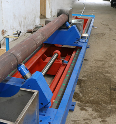 Complete set of equipment for quenching the inner wall of concrete pump pipe